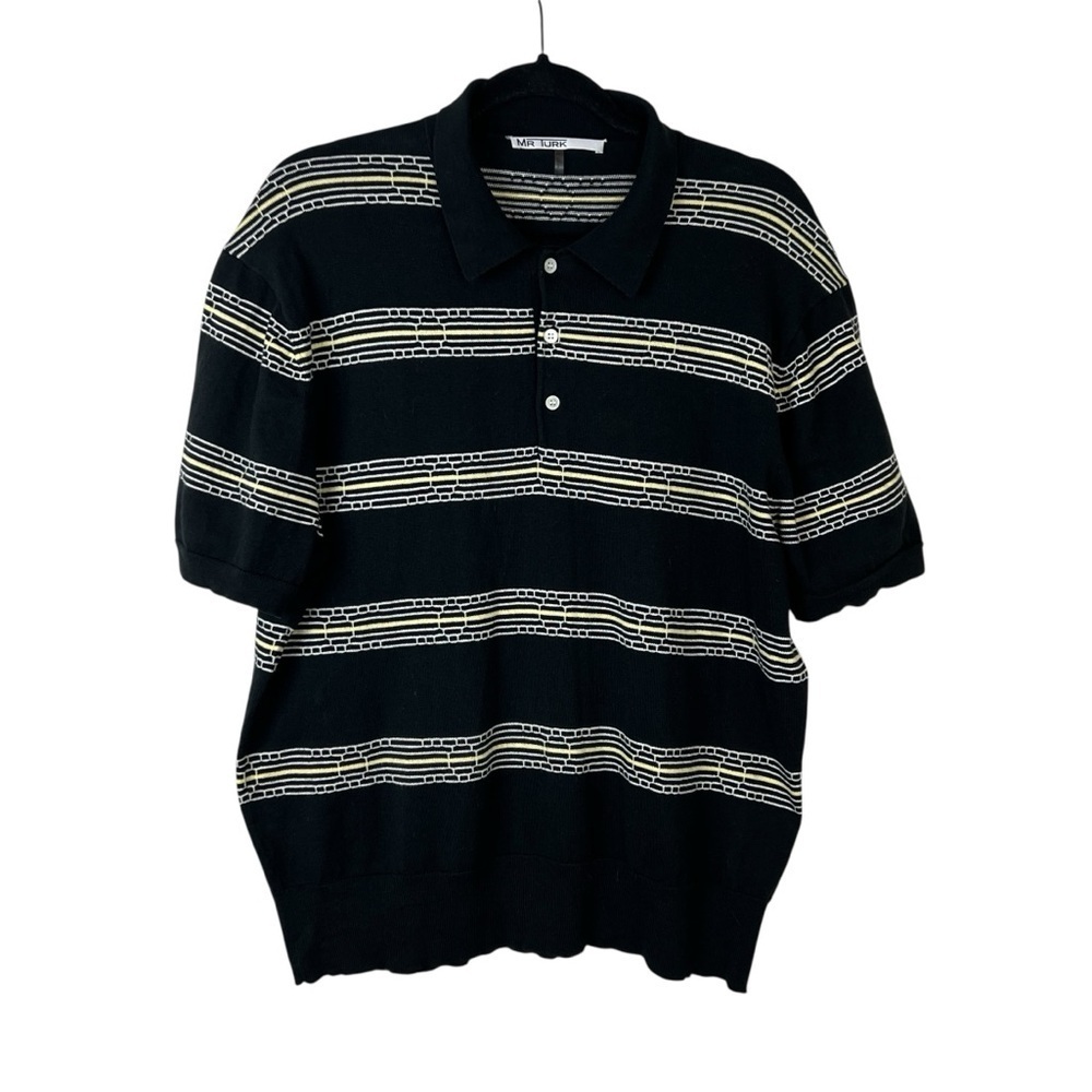 MR TURK Vintage Short Sleeve Cotton Sweater